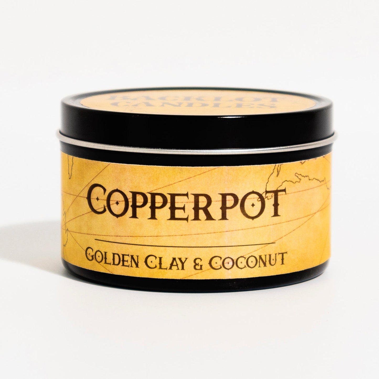 Copperpot Candle - Backlot Candles - Golden Clay and Coconut