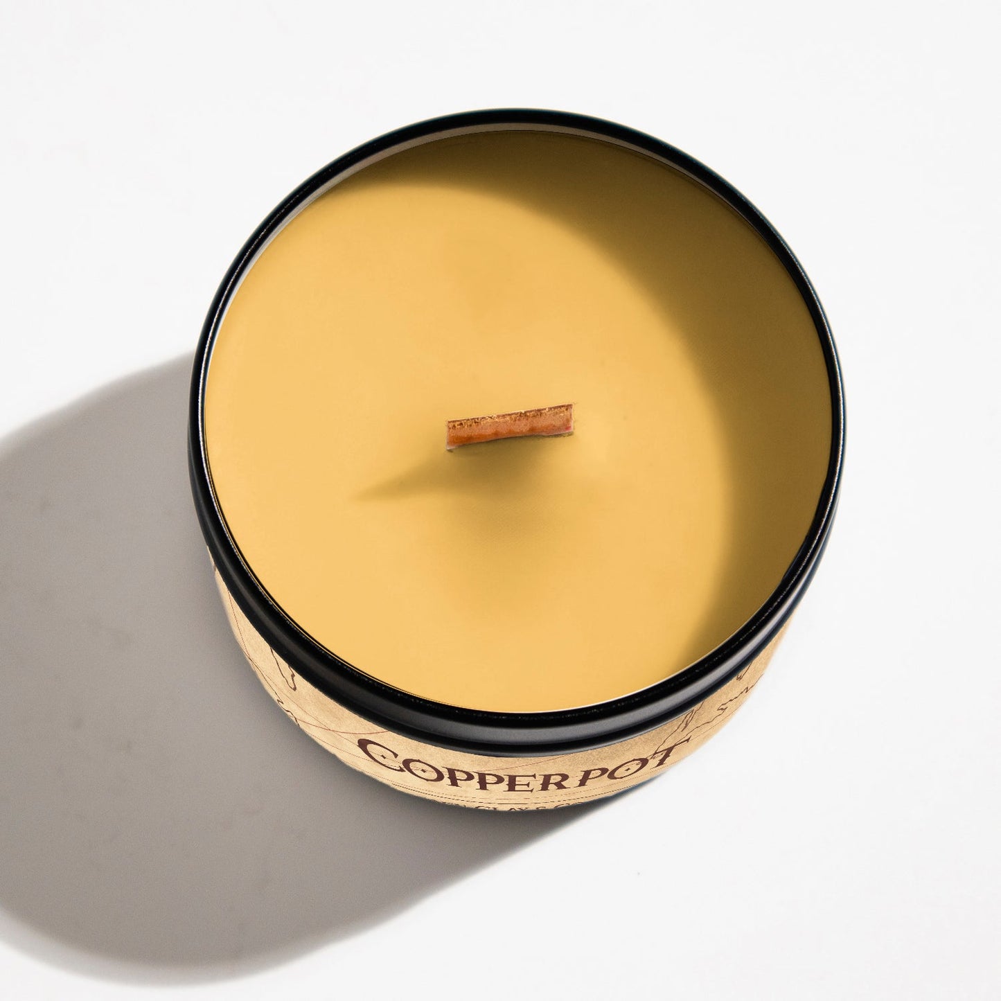 Copperpot Candle - Backlot Candles - Golden Clay and Coconut