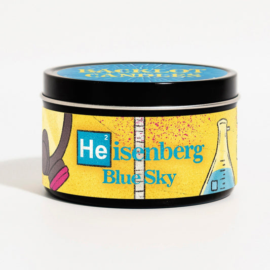 Heisenberg Candle - Backlot Candles - Blue Sky (Blue Raspberry)