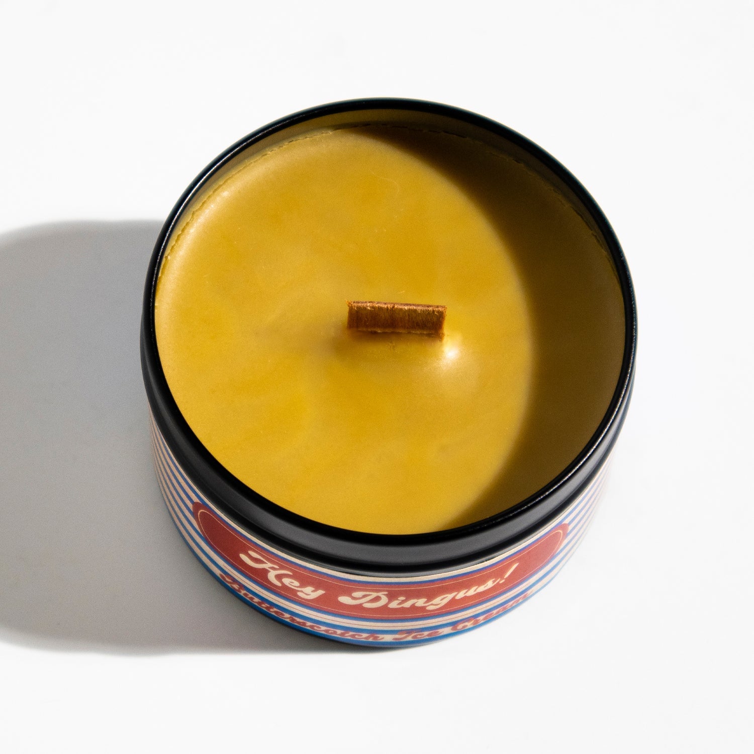 Hey Dingus! Candle - Backlot Candles - Butterscotch Ie Cream