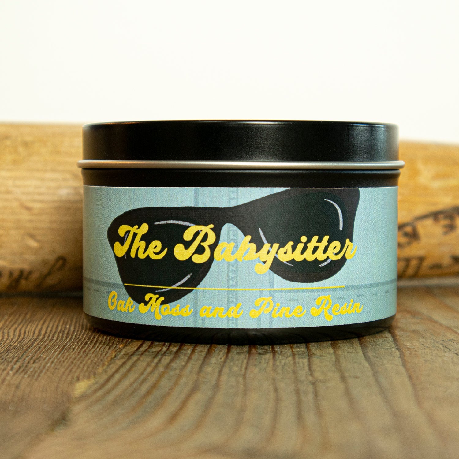 The Babysitter Candle - Backlot Candles - Scent: Oak Moss and Pine Resin