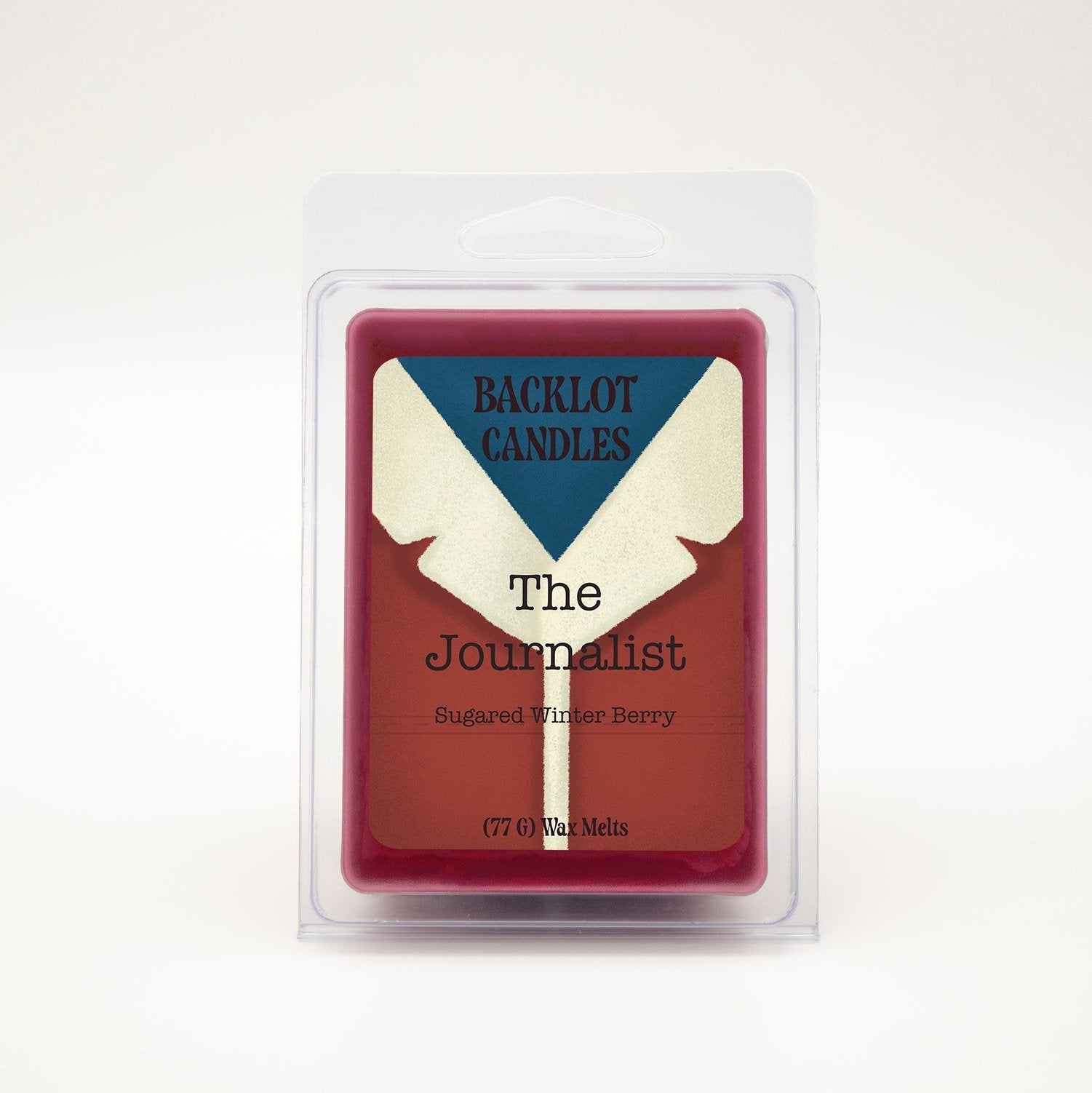 The Journalist Wax Melt - Backlot Candles - Sugared Winter Berry