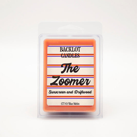 The Zoomer Wax Melt - Backlot Candles - Sunscreen and Driftwood