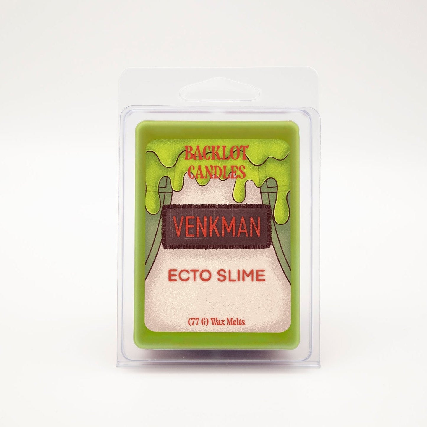 Venkman Wax Melt - Backlot Candles - Ecto Slime (Orange Drink)